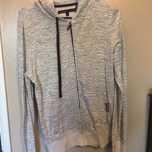 Vans animal printed zip up sweater